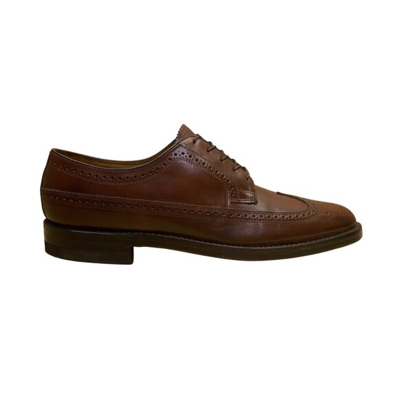 Florsheim Men’s Brown Leather Lace-Up Wingtip Oxford Classic Dress Shoes Sz 10B main image 6